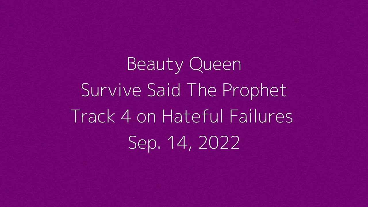 【和訳】 Survive Said The Prophet  「Beauty Queen」 lyrics