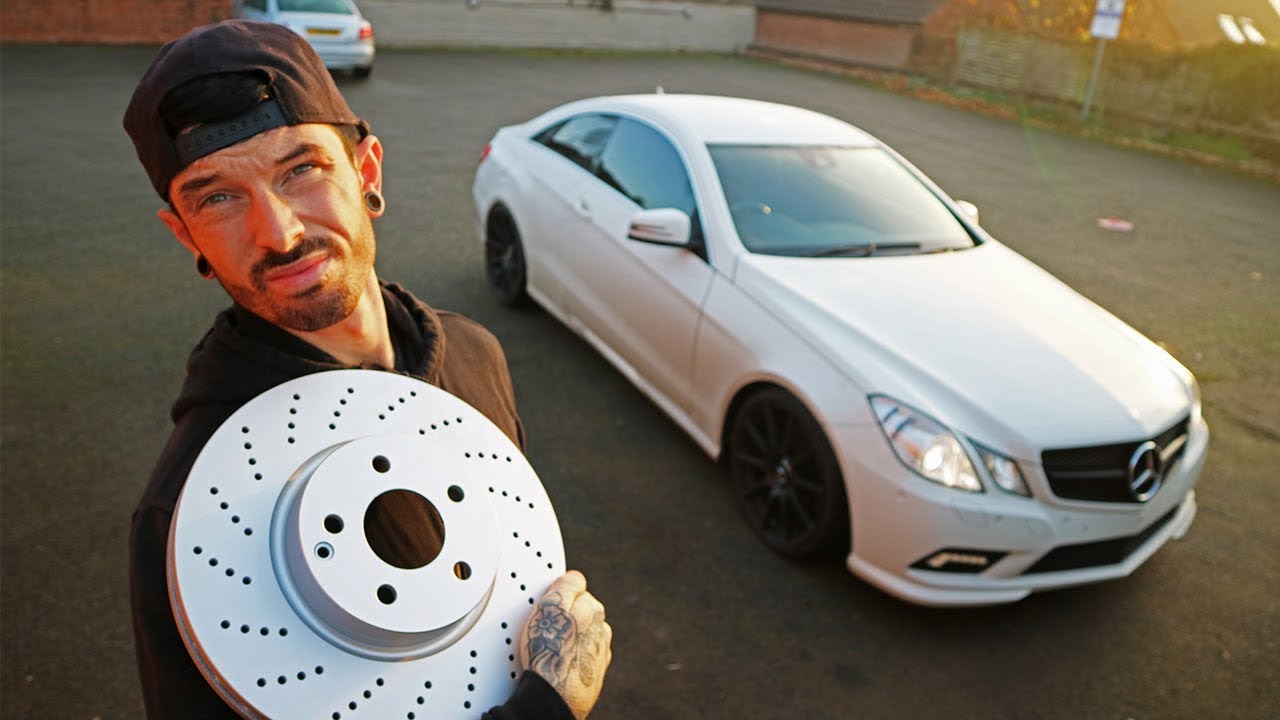 HOW DID THE MERCEDES STOP !? * E350 BRAKES *