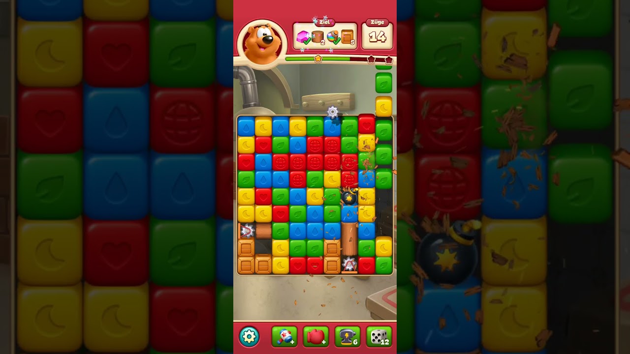 Toon Blast Level 2713 