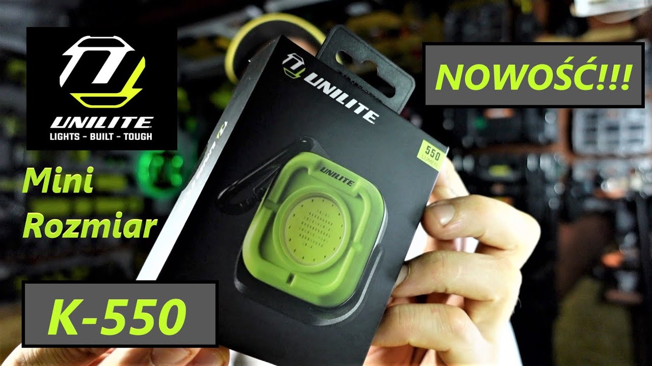 UNILITE K-550 Mini latarka o wielkiej sile ??? UNBOXING!!!