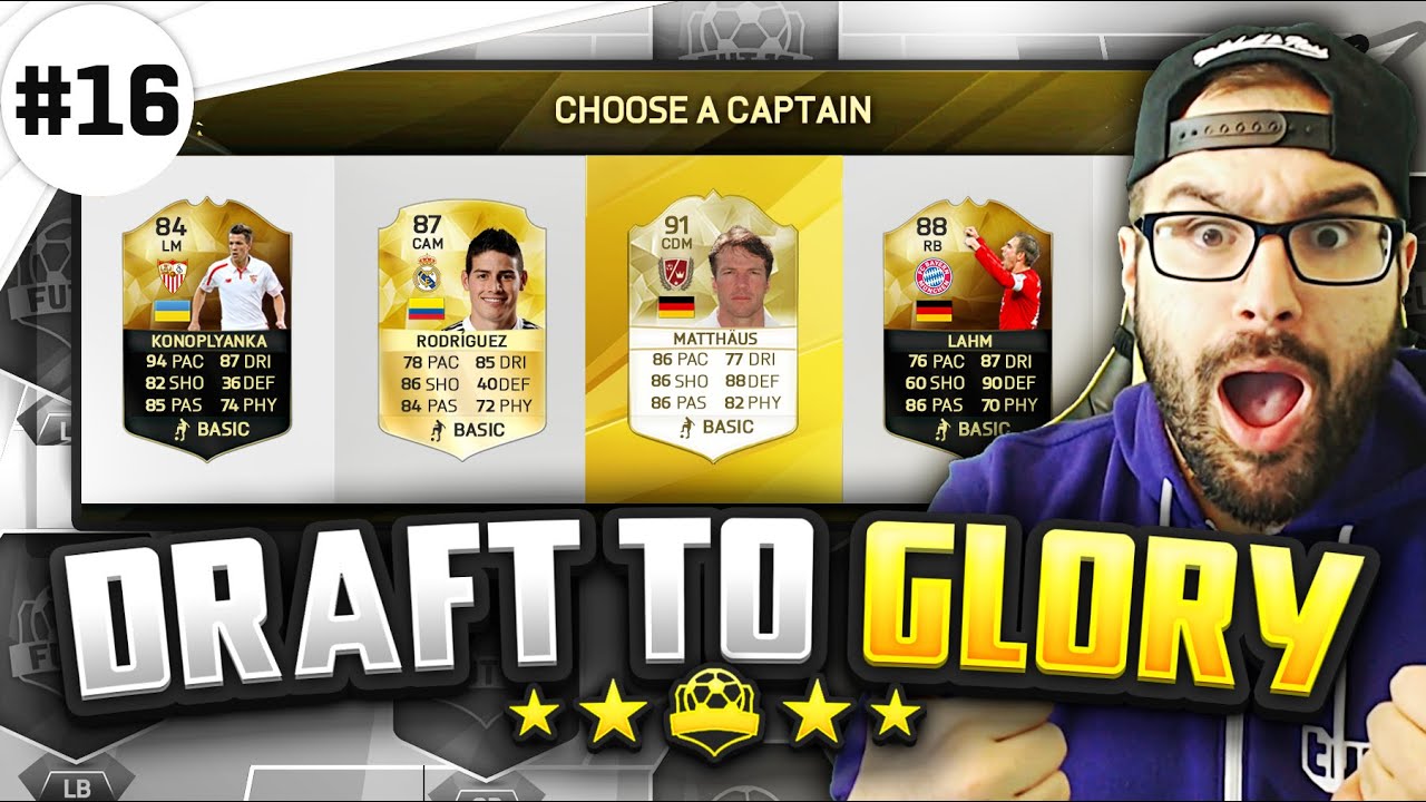 MY BEST FUT DRAFT WIN EVER! - FUT Draft to Glory #16 - FIFA 16 Ultimate Team