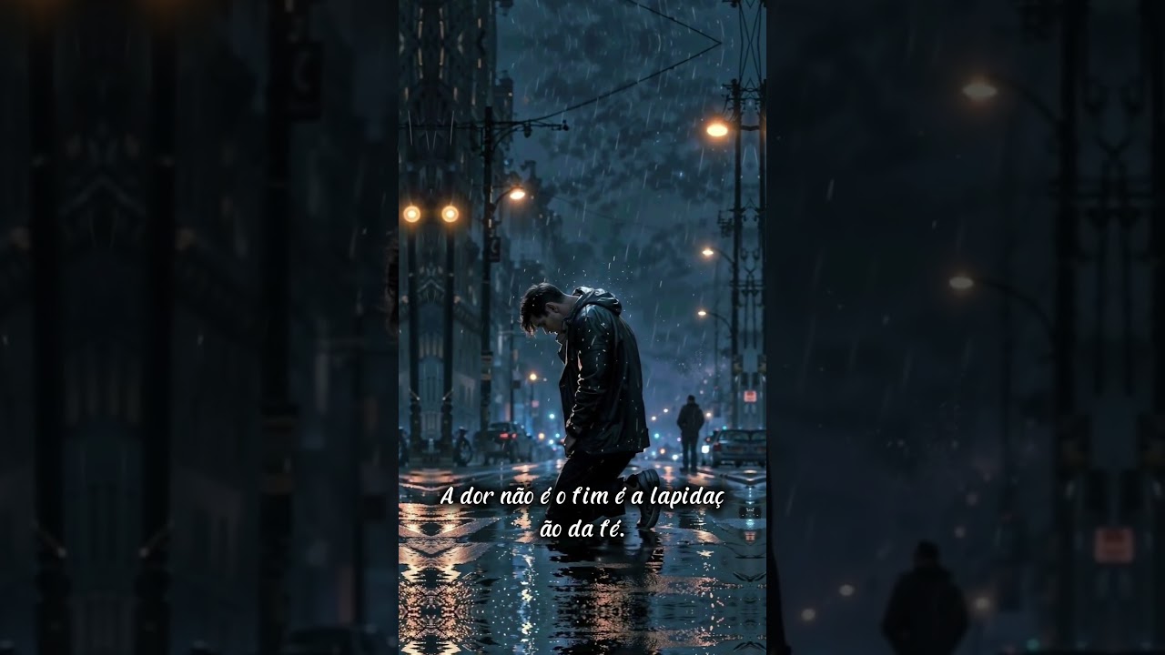 Um dia eu pensei em desistir. Mas Deus… Ele me refez.