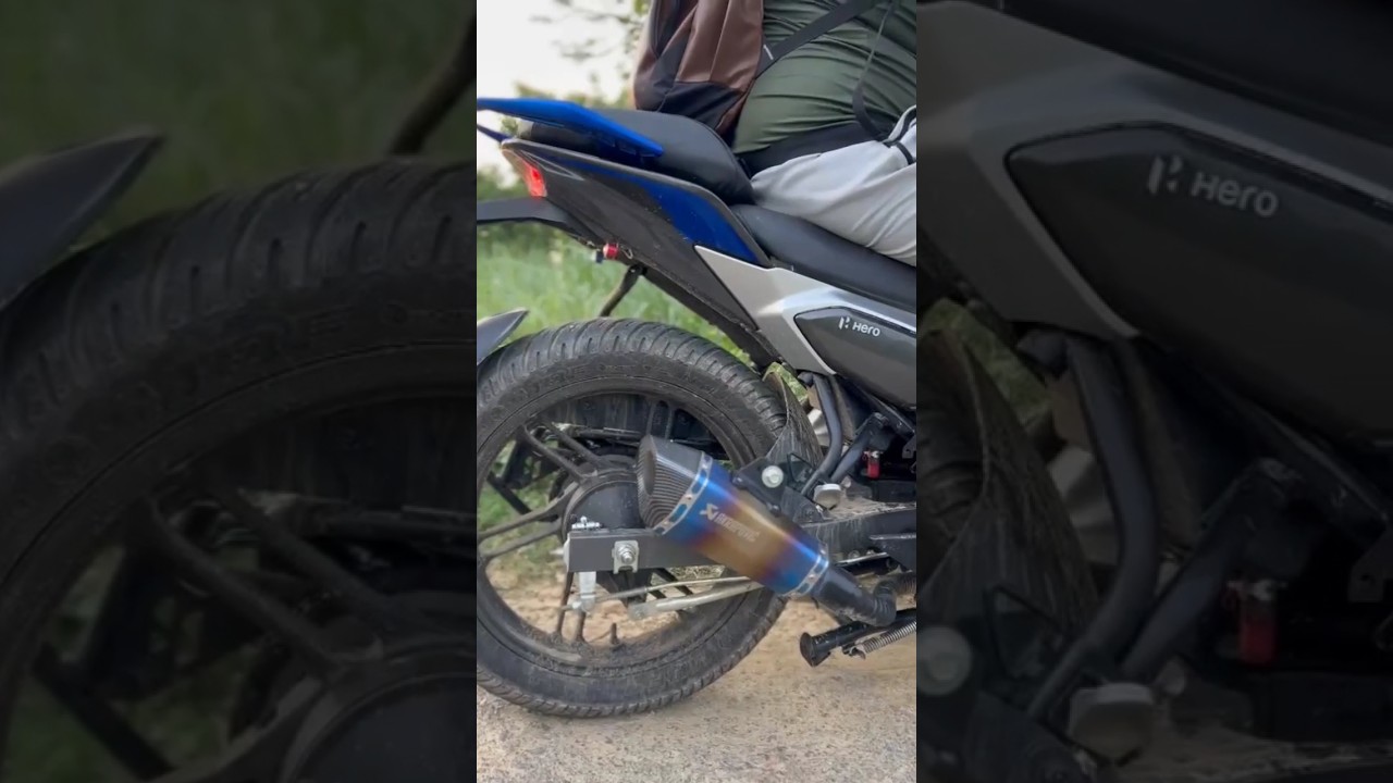 Xtreme 125 R installed new exhaust acrophobic ✨
