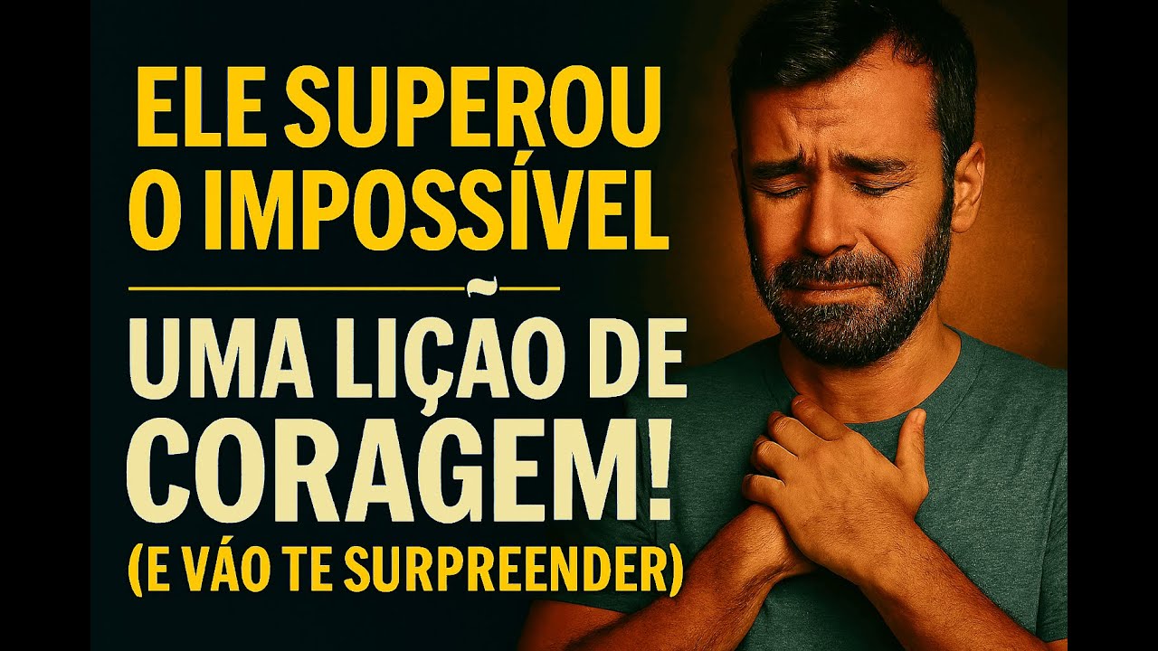Ele Superou o Impossível — Uma Lição de Coragem!