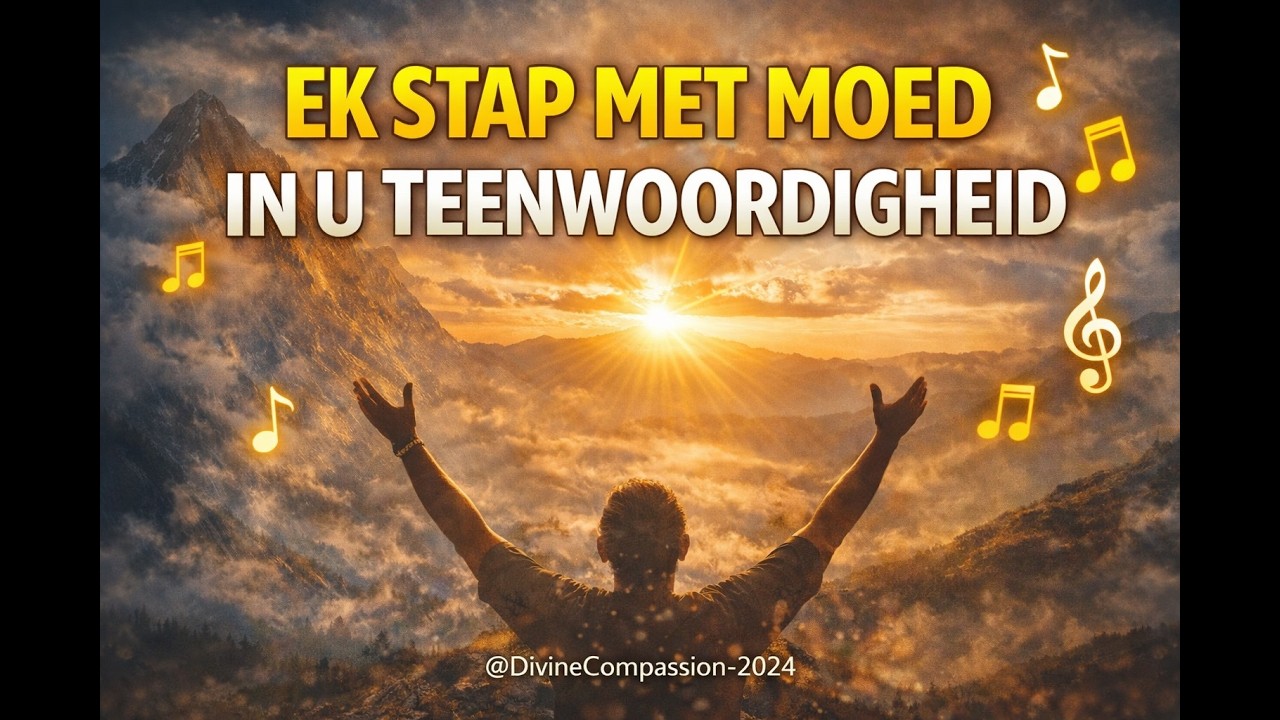 🎵 Ek Stap met Moed in U Teenwoordigheid 🔥 Josua 1 9 🔥 Lofprysingslied 🎵