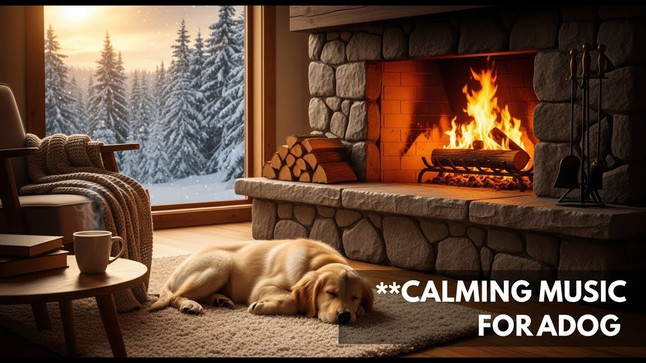 12 hours of Peaceful Music for Dogs : Soothe Anxiety, Reduce Stress & Encourage Deep Sleep 😌🐾