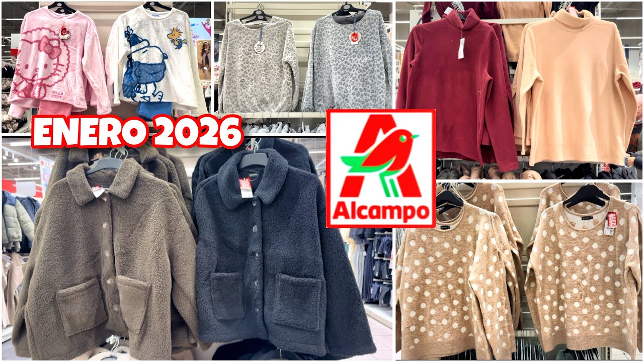 🔥Alcampo ÚLTIMAS NOVEDADES, ROPA, PIJAMAS ENERO2026, novedades 