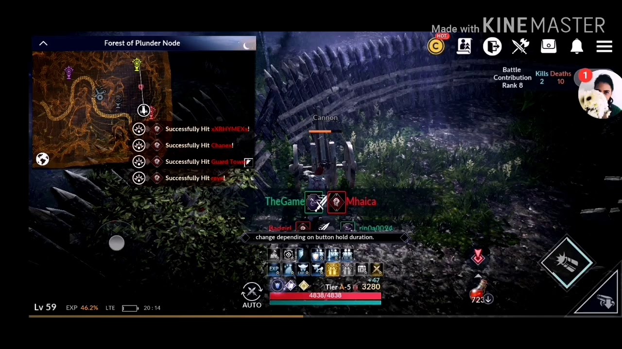 Black Desert M - Node war 