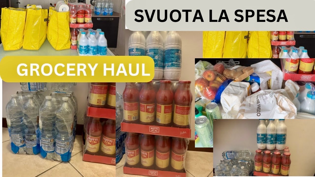 SVUOTA LA SPESA DI ESSELUNGA SCONTO | Discount Grocery Haul ￼