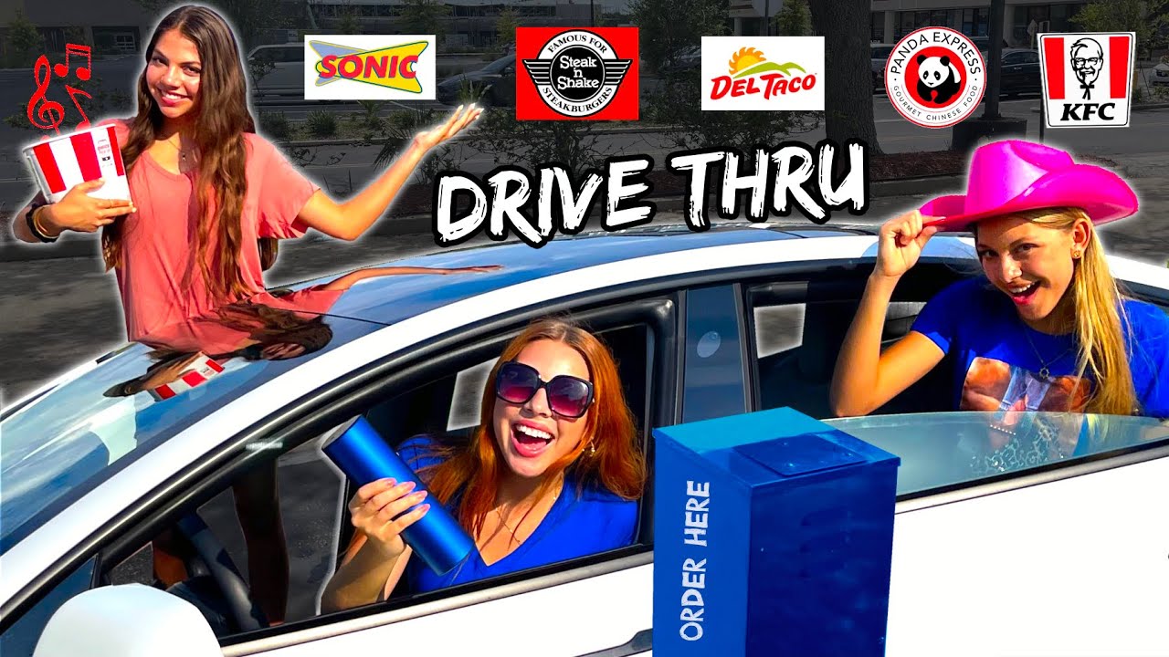 SINGING OUR ORDERS AT THE DRIVE THRU (PART 3) | Triple Charm