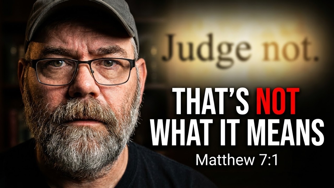 Judge Not - The Most Misused Verse in the Bible?