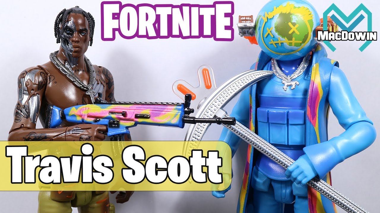 *НОВИНКА* ТРЭВИС СКОТТ 2020 | Обзор 12-дюймовой фигурки | Fortnite от Jazwares
