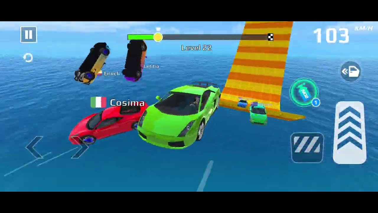 Ramp Car Racing 3D – Mega GT Ramp Car Racing Stunts Driving – Android Gameplay 