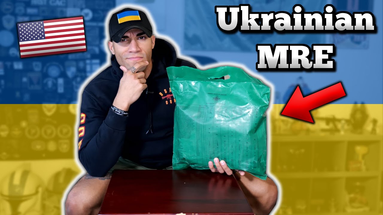 Американец пробует украинский MRE