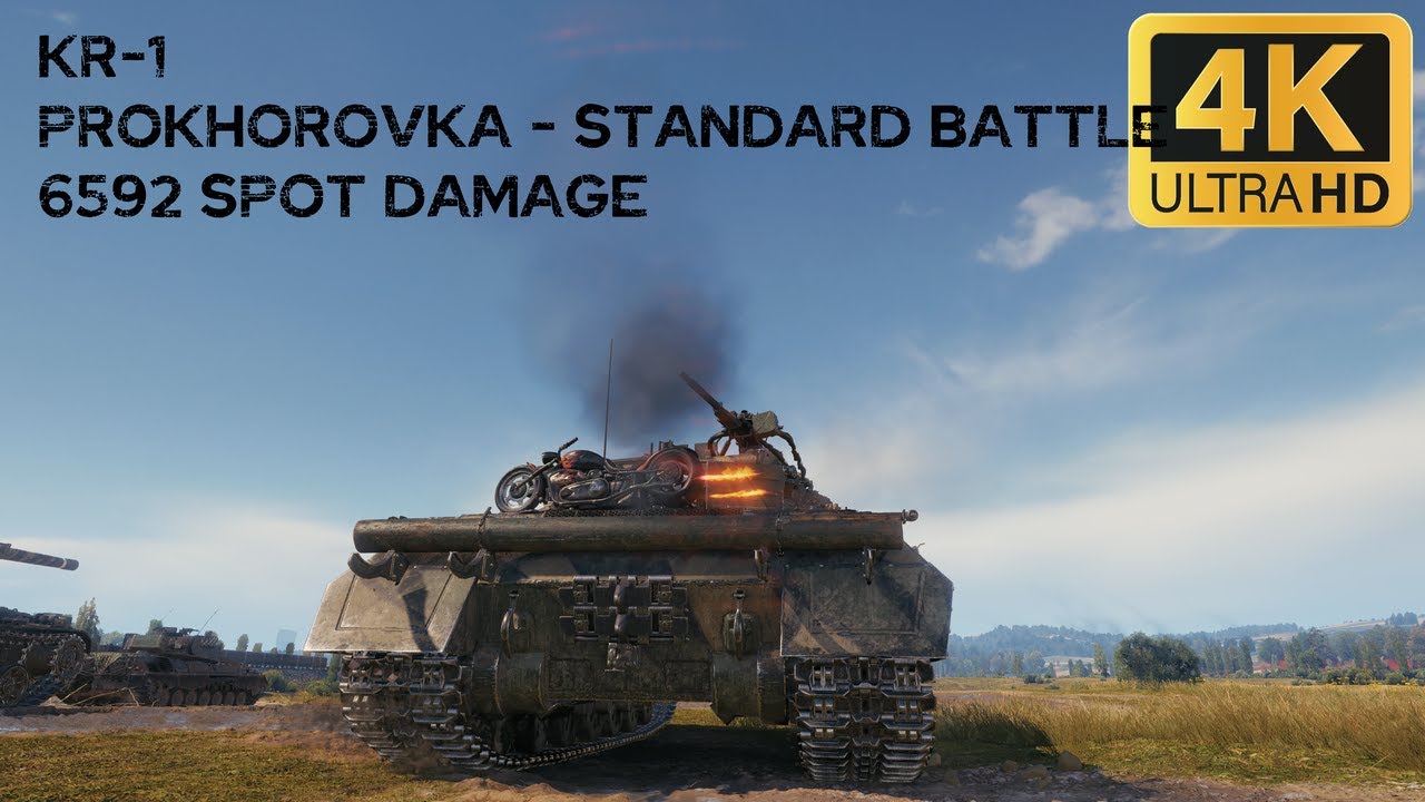 KR-1 6,6k spot damage 3 frags on Prokhorovka - World of Tanks
