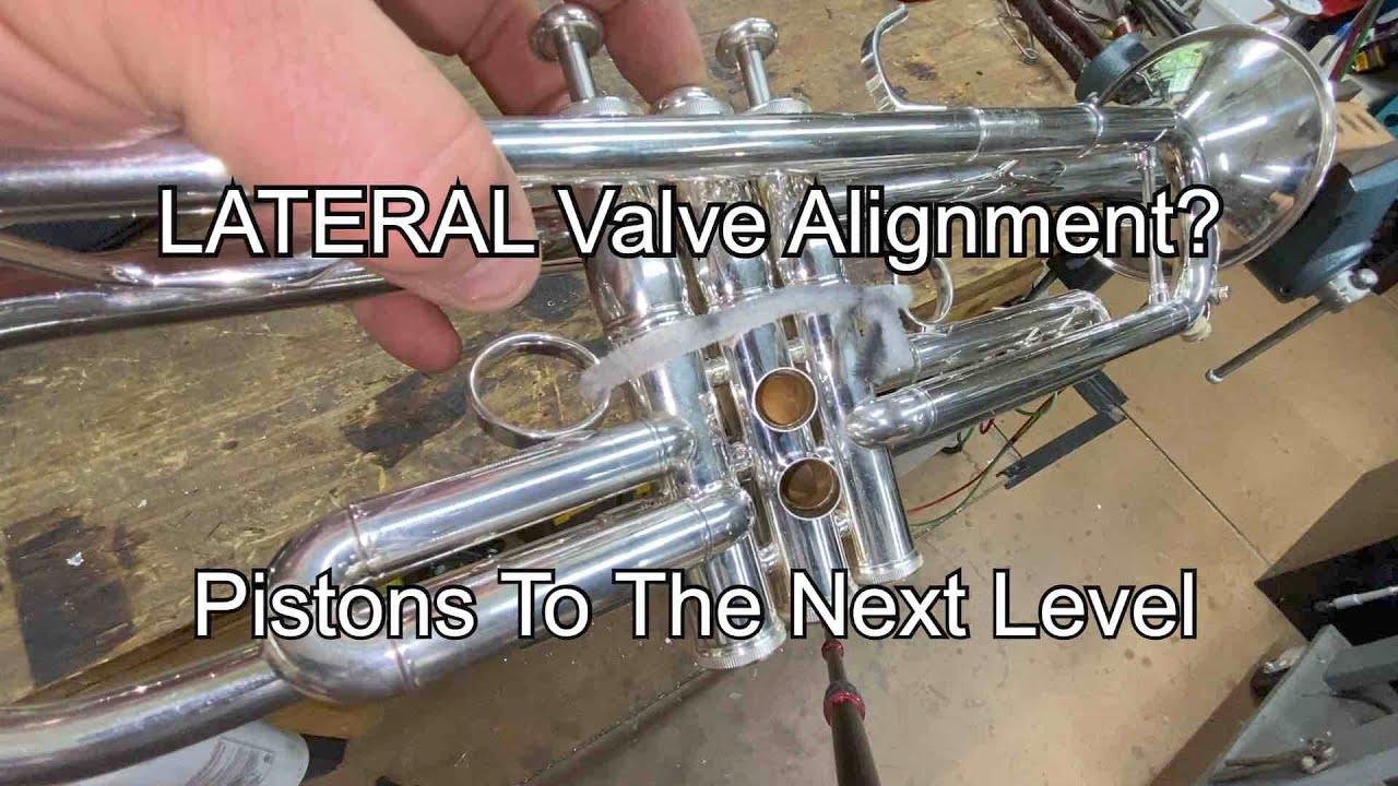Lateral Valve Alignment- Custom Valve Guides- Band Instrument Repair- Wes Lee Music Repair