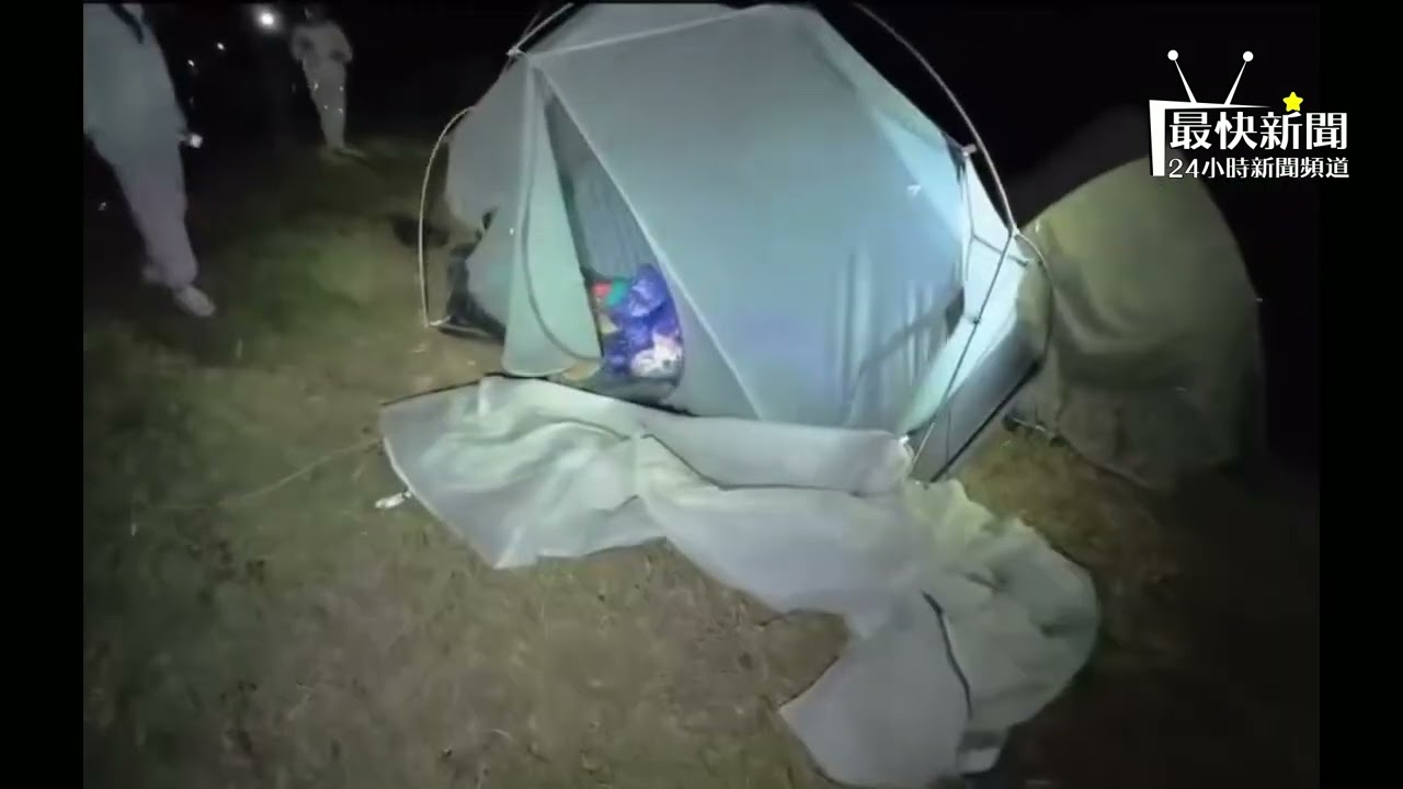 【有片】野豬夜襲昂平營地！帳篷被撞翻！女生狂哭求救「怎麼辦？」 香港露營食物管理大危機！漁護署指引！#最快新聞