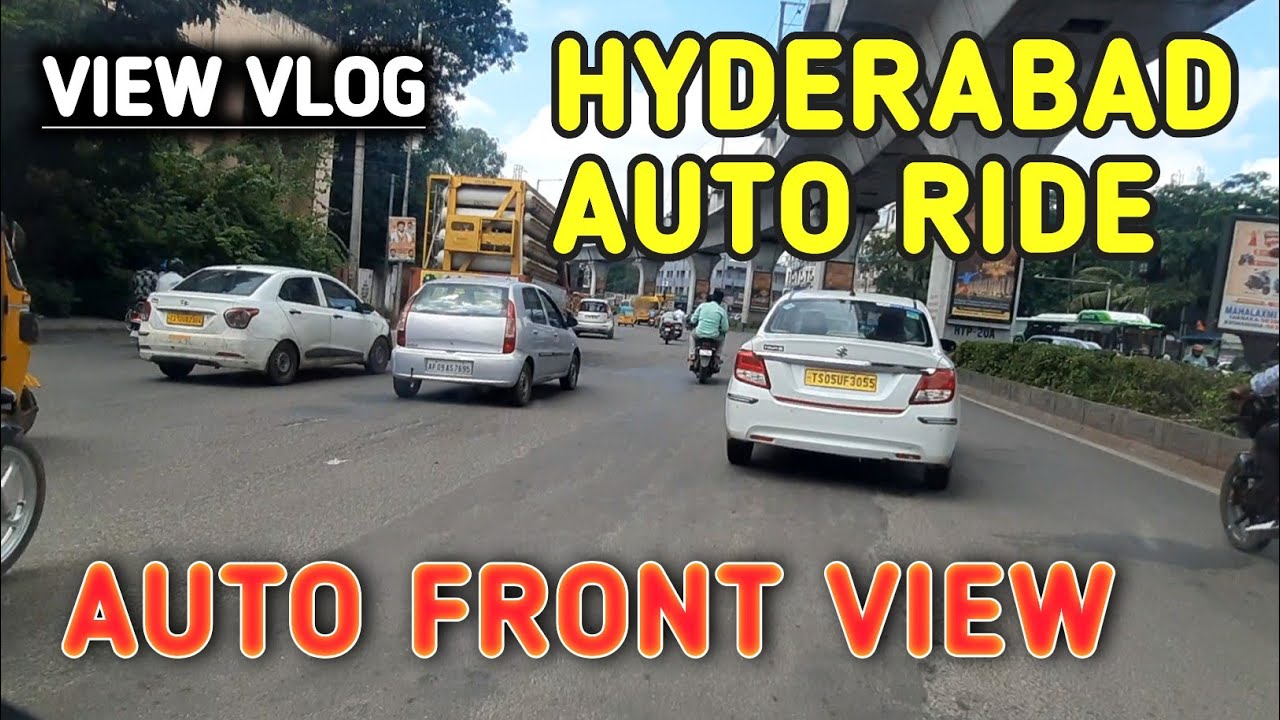 HB Colony to Tarnaka Auto Ride | Hyderabad Roads 2025