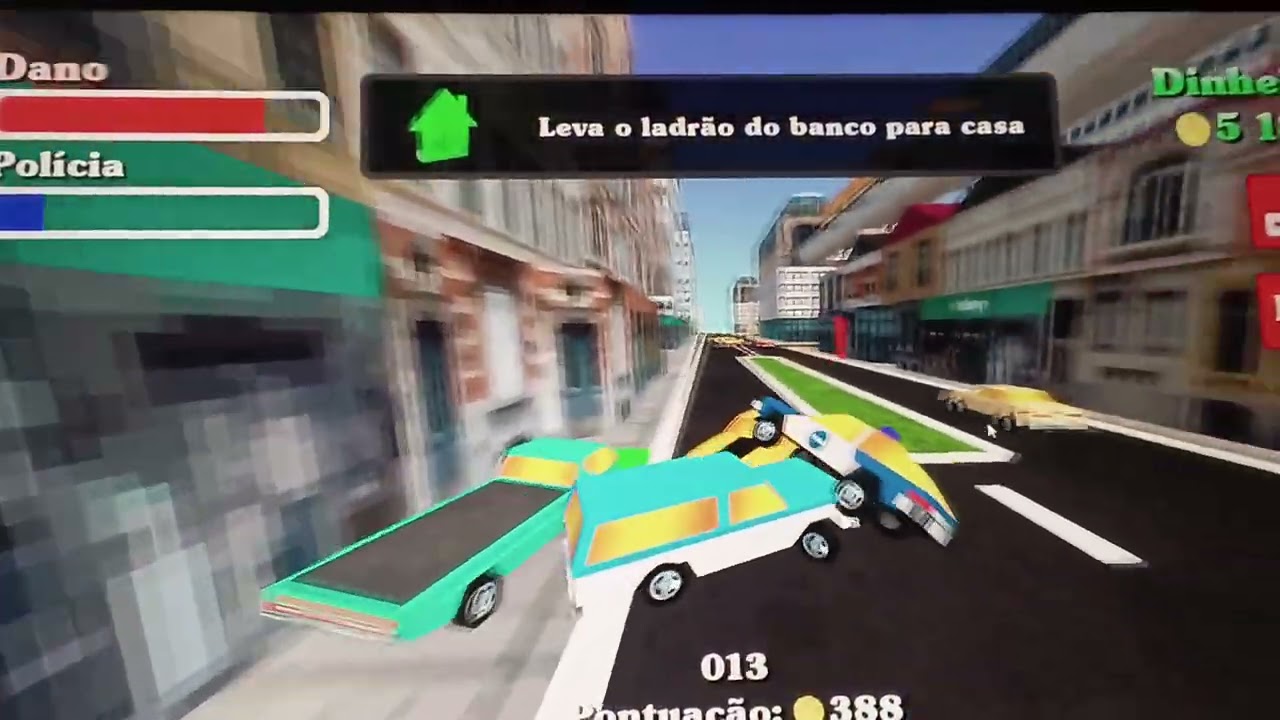 Blacktop Police Chase