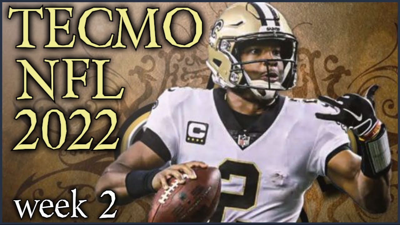 NFL Week 2 Simulations (Tecmo Super Bowl nes)