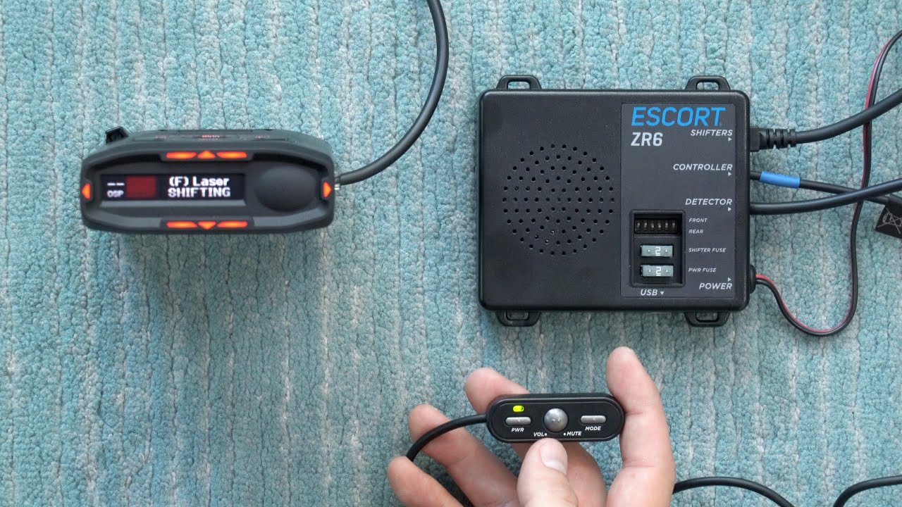 Escort ZR6 Laser Jammer / Shifter Overview