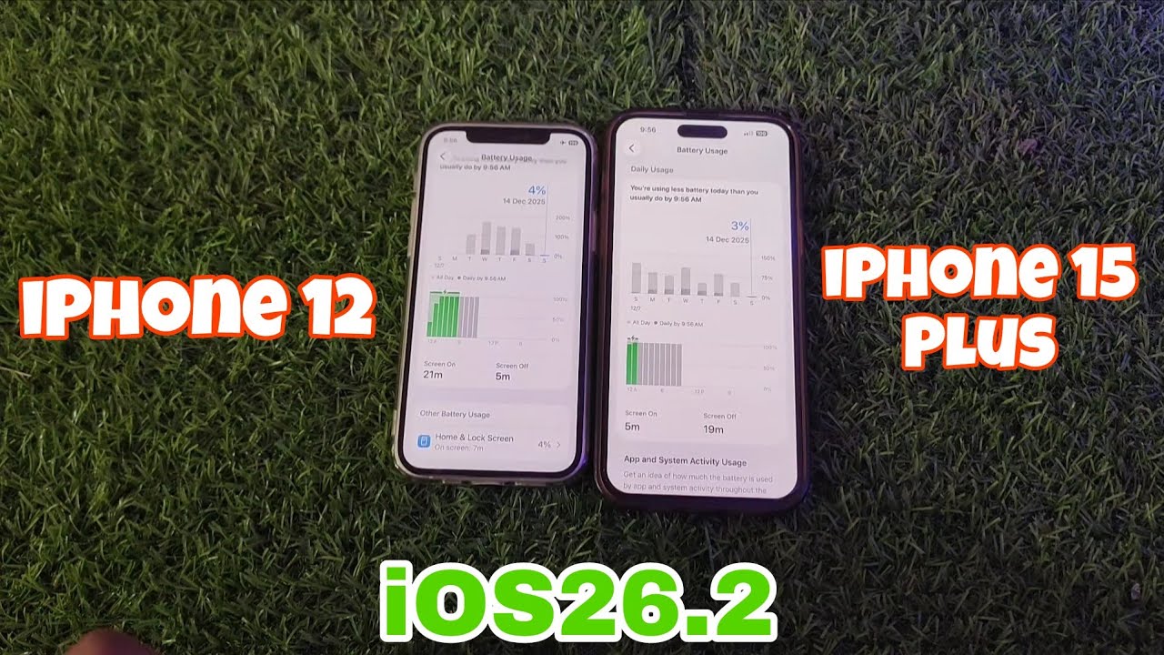 iPhone 12 iOS 26.2 Update Review | iPhone 15 Plus iOS 26.2 Update Review 