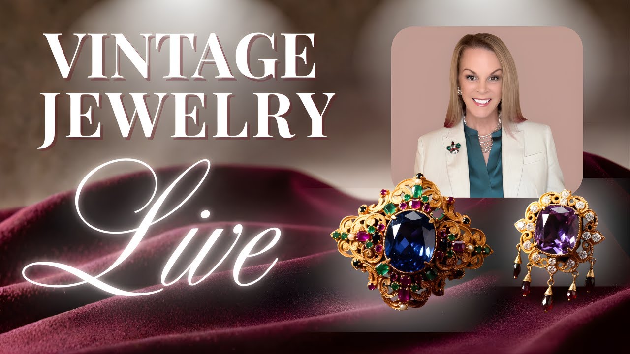 Reserved Grace Live Auction - Vintage Jewelry & Antiques 📱