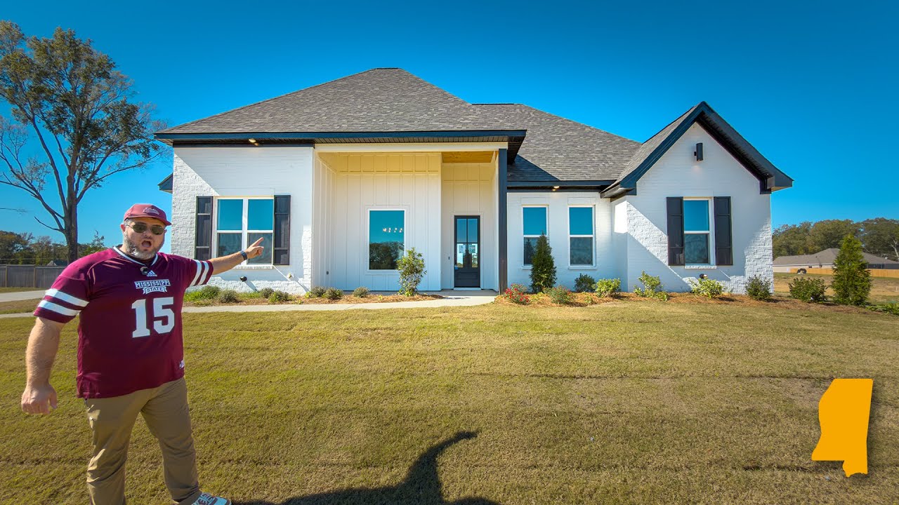 This Builder will Pay YOU $15,000 when you buy this house | New Home on ACREAGE in Mississippi