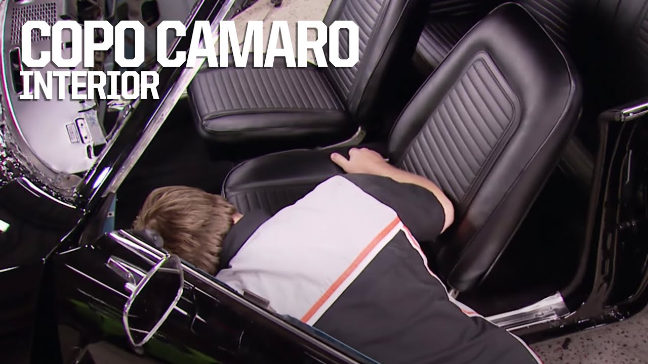 Установка салона в стандартном стиле на Chevrolet Camaro COPO 1969 года - Musclecar S8, 12