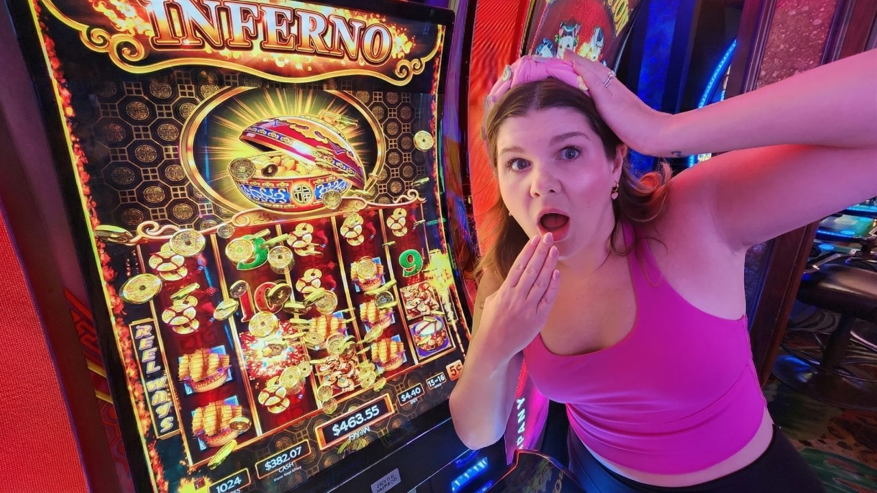We Won BIG on the New Dancing Drums Revolution Slot!!