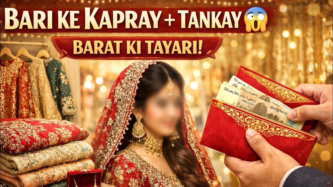 Bari Ke Kapray Tankay 😲 | Barat Ki Full Tiyari | Wedding Vlog @iqusworld2 