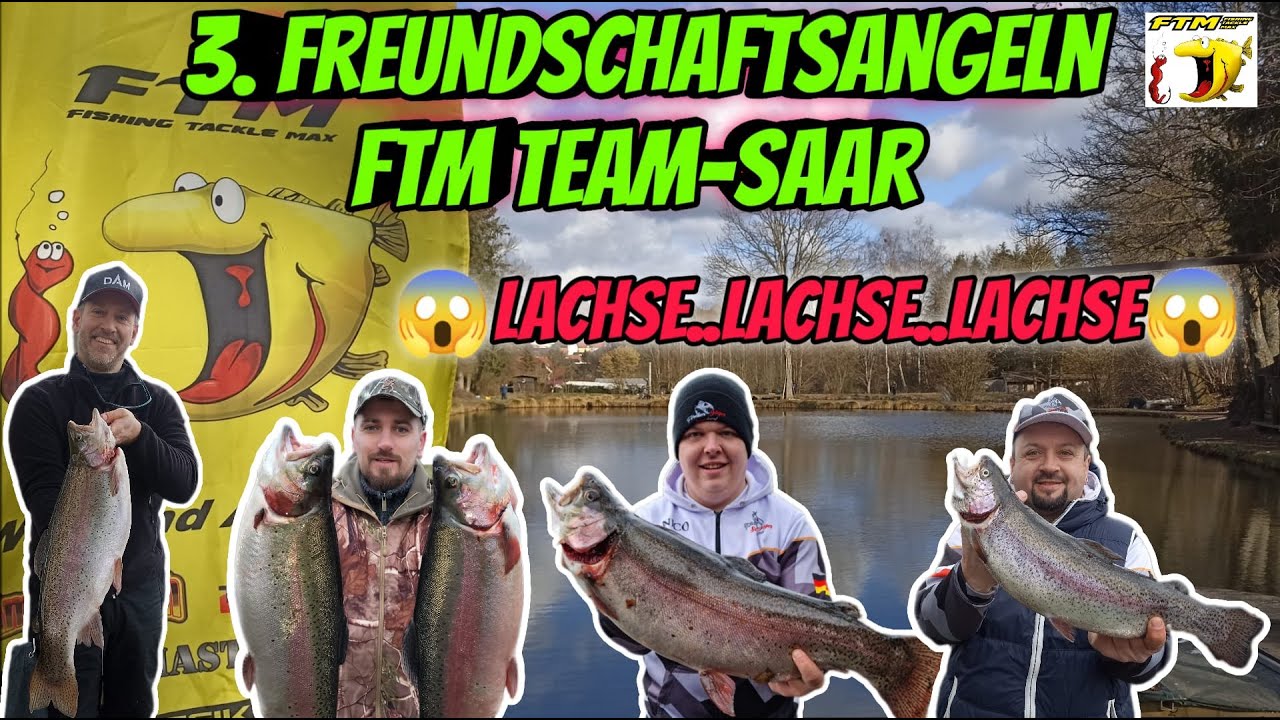 3.Freundschaftsangeln des FTM Team - Saar beim Angelpark Remmesweiler / Forellenangeln / Forelle