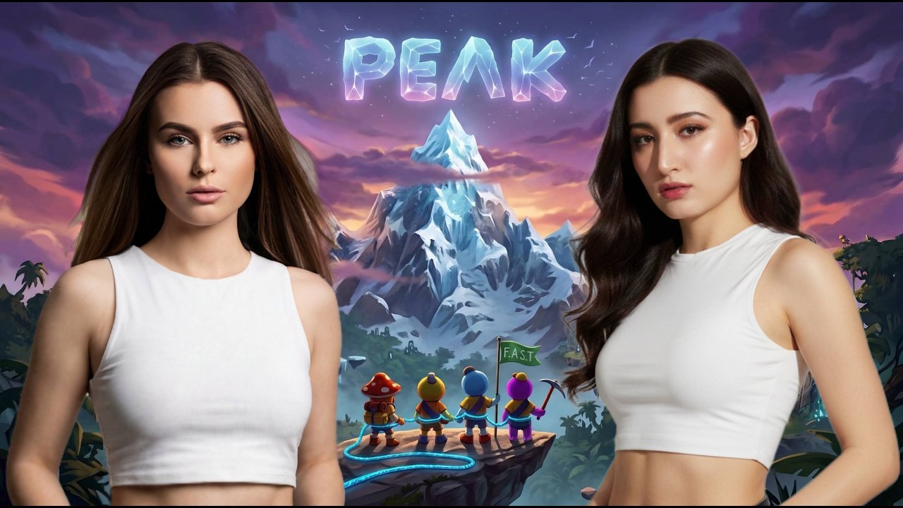 ✦ Погружаемся в мир PEAK с @nastazzzyyy ⛰️ #stream #shorts