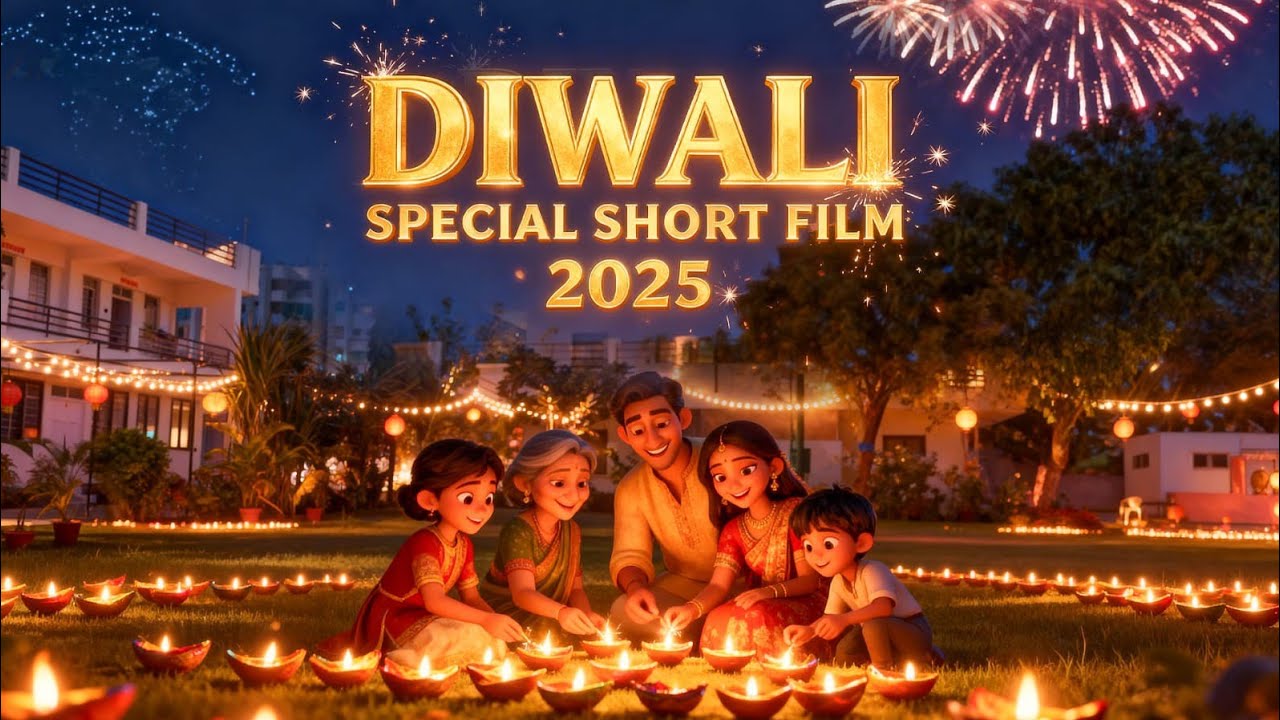 The Divine Glow - A Paramshanti diwali Short Animation Film 2025