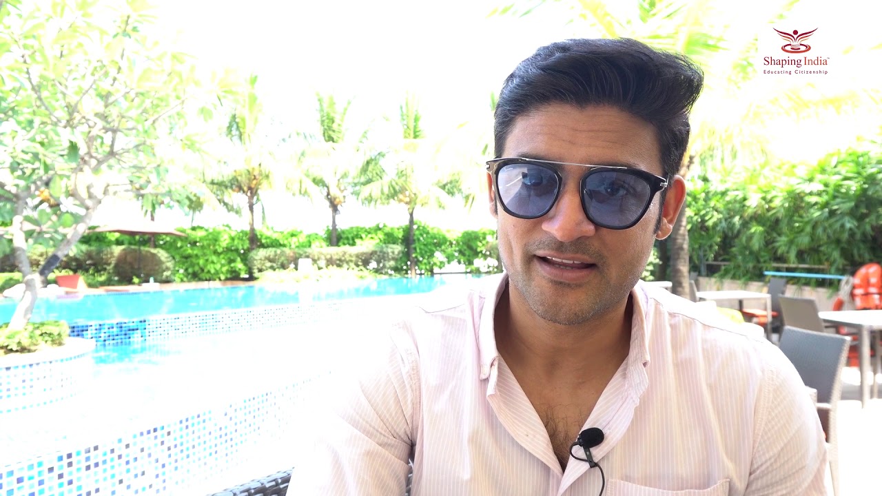 Shaping India - P.L.A.N 2018 Esteemed Speaker Mr. Manav Gohil