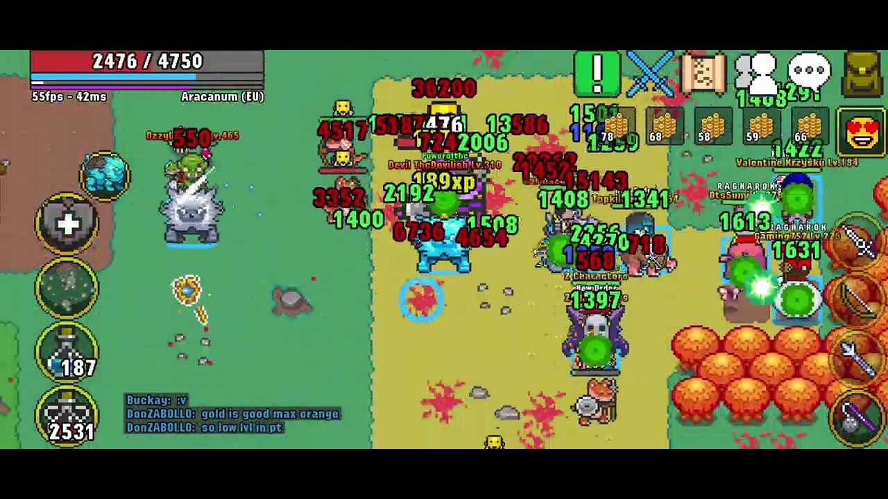 World of solaria highlvl farm dungeon mode on lizard enemy