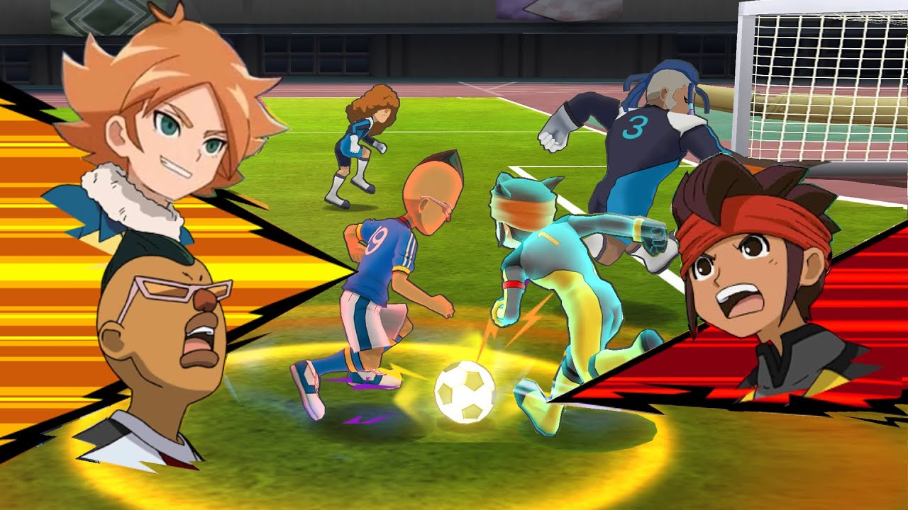 Inazuma Eleven Go Strikers 2013 Inazuma Japan 123 Vs Dark Emperors 27 Wii 1080p (Dolphin/Gameplay)