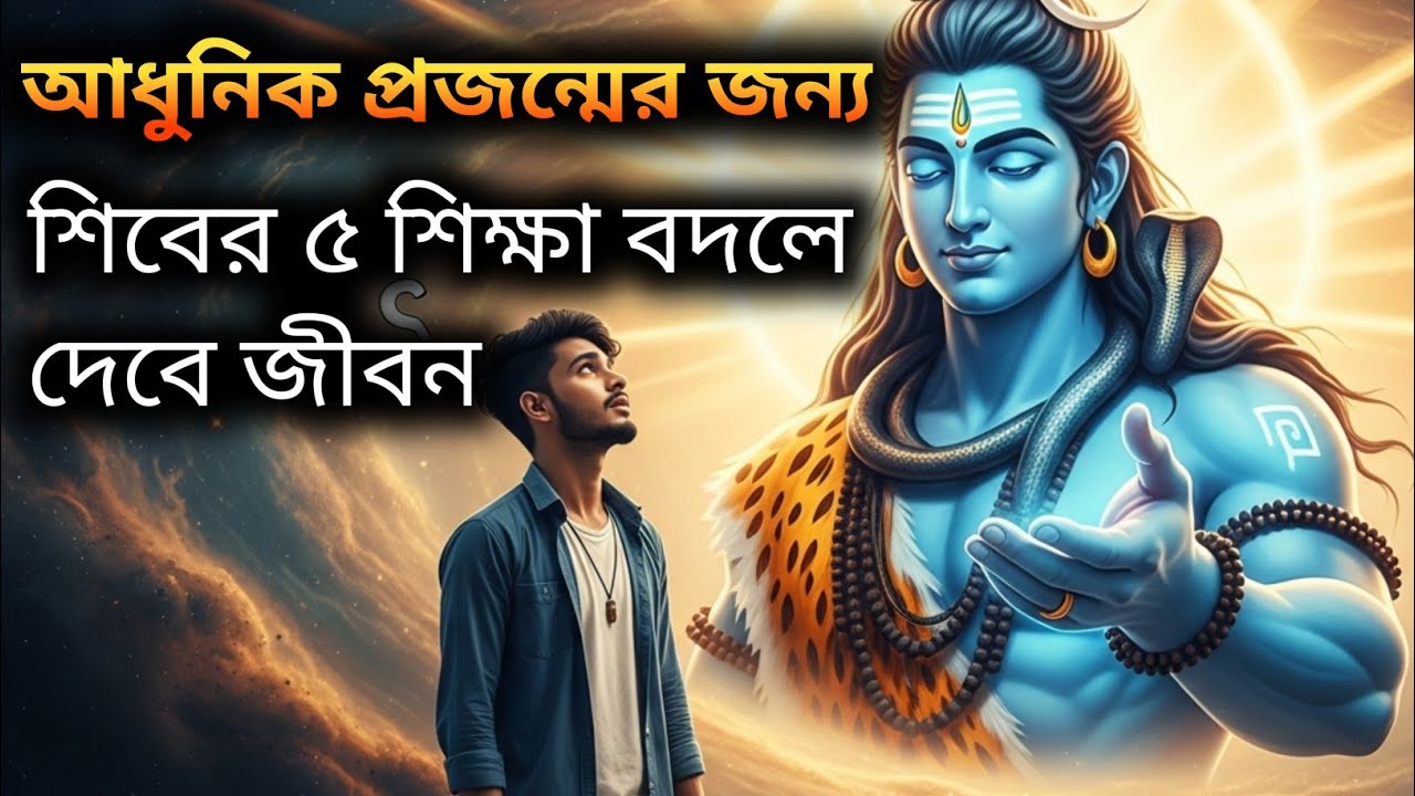 মহাদেবের ৫টি কথা যা আপনাকে সফল করবেই করবে | Shiv Bani | 5 Lessons from Lord Shiva