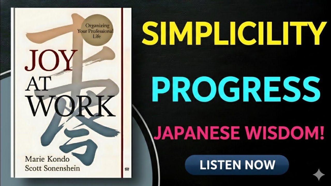 🌟Keep Your Mind Light at Work! | Joy at Work by Marie Kondo | Hindi Audiobook Summary