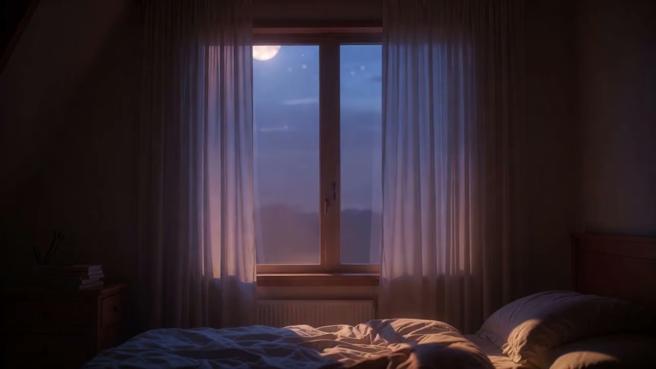 Theta Waves Relaxing Music 🌙 Deep Relaxation, Fear Release & Inner Calm — No Ads