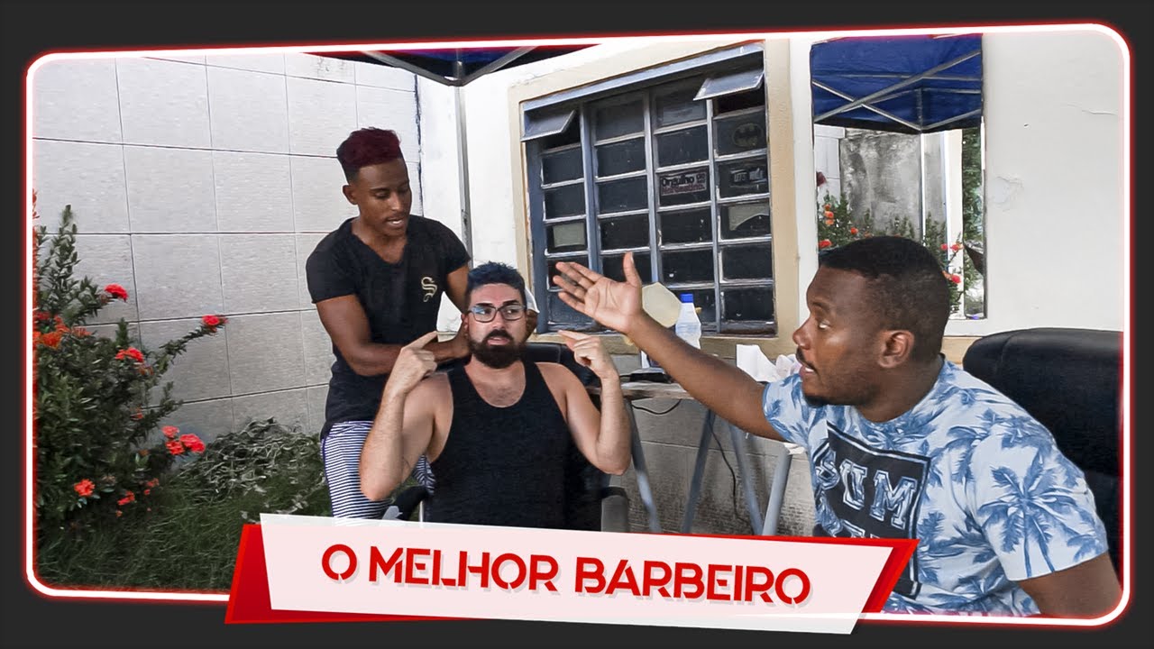 CORTANDO COM O MELHOR BARBEIRO DO MUNDO