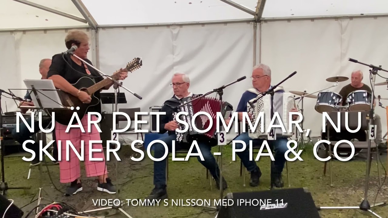 Nu är det sommar nu skiner sola - Pia & Co - Otterberget 2021 Dragspelsstämman