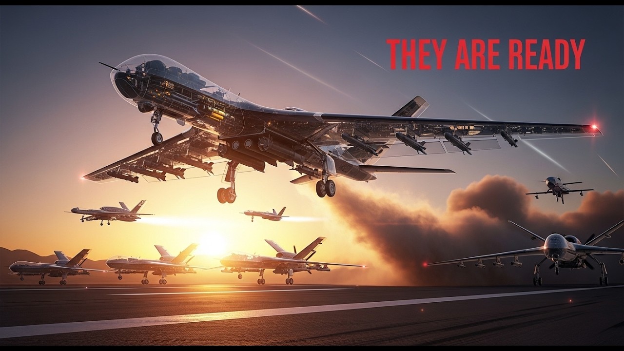 War Machines Rise: Aquatic, Missile & Bomber Drones Born in Secret Desert Factory part 2