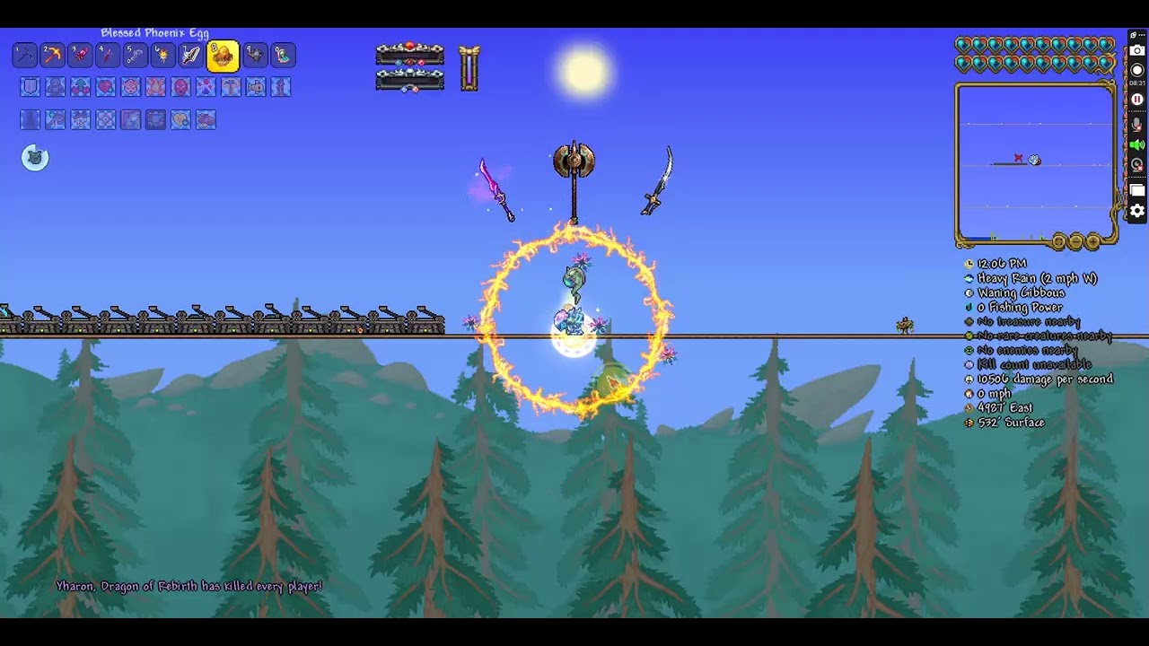 Me attempting calamity infernum yharon part 6