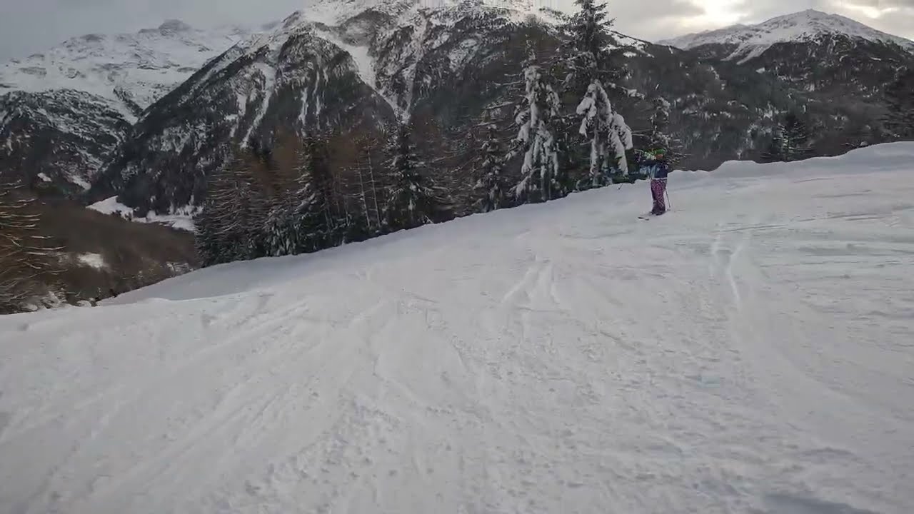 Sölden Giggijoch Slopes Blue 13 Black 19 Red 21 in 4K