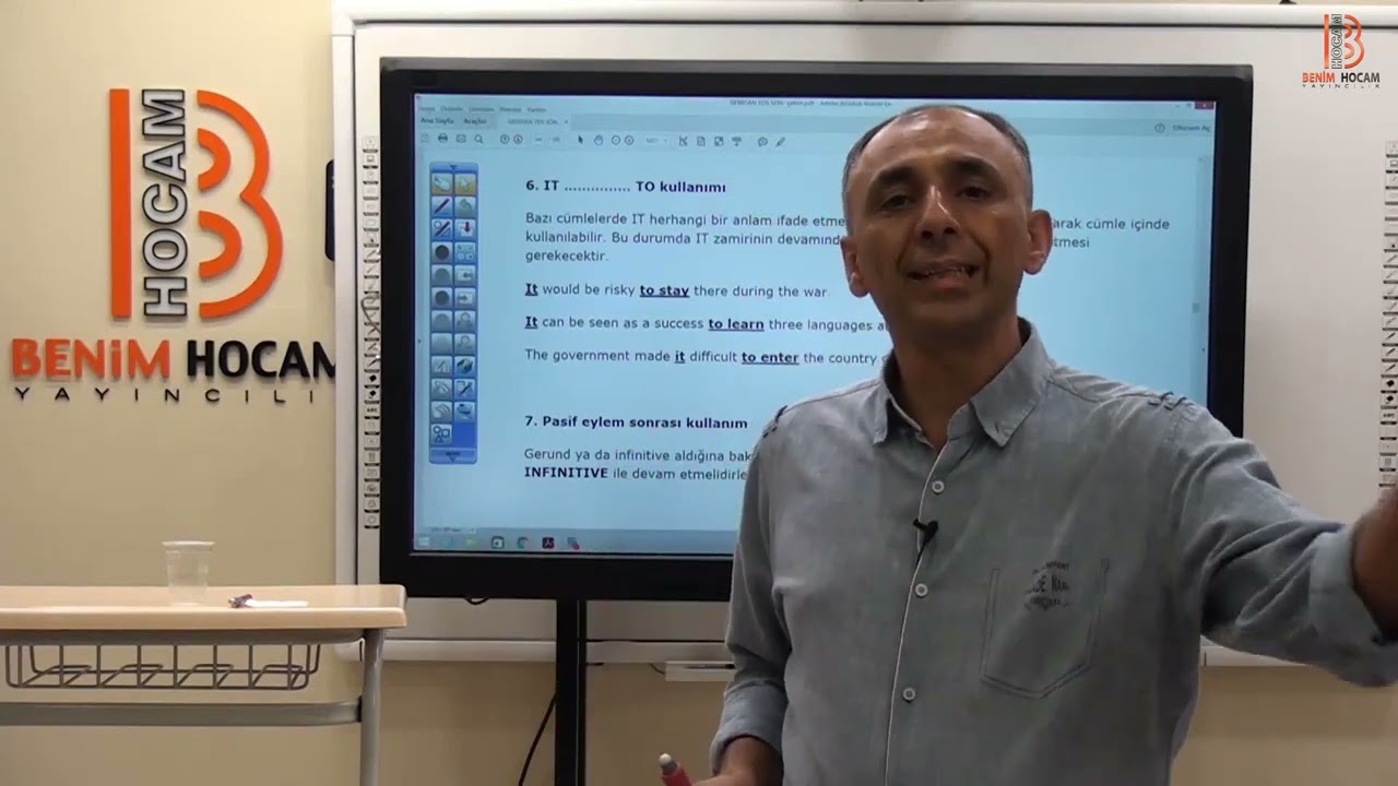 24 Sıfırdan Sınava YDS   Y&Ouml;KDİL   YKSDİL   GERUND INFINITIVE    Fatih &Ccedil;&Ouml;MEZ