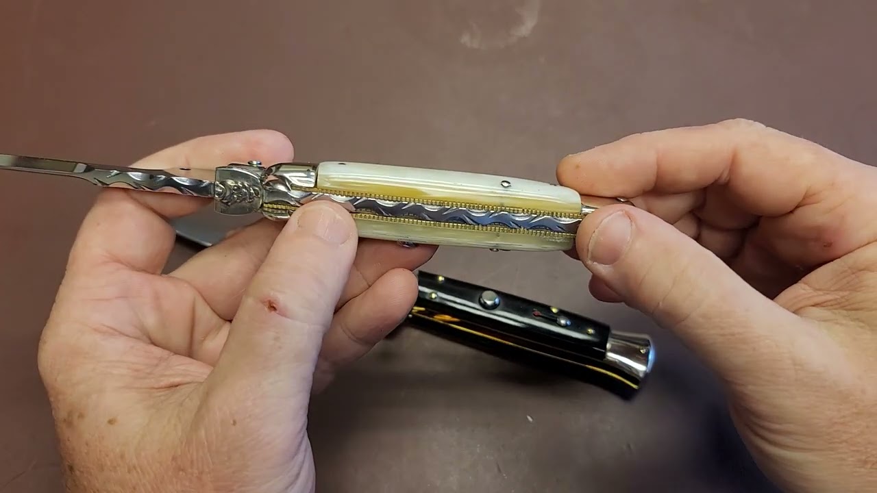 Factory Italian Switchblade vs. Custom Italian Switchblade - What's the difference?
