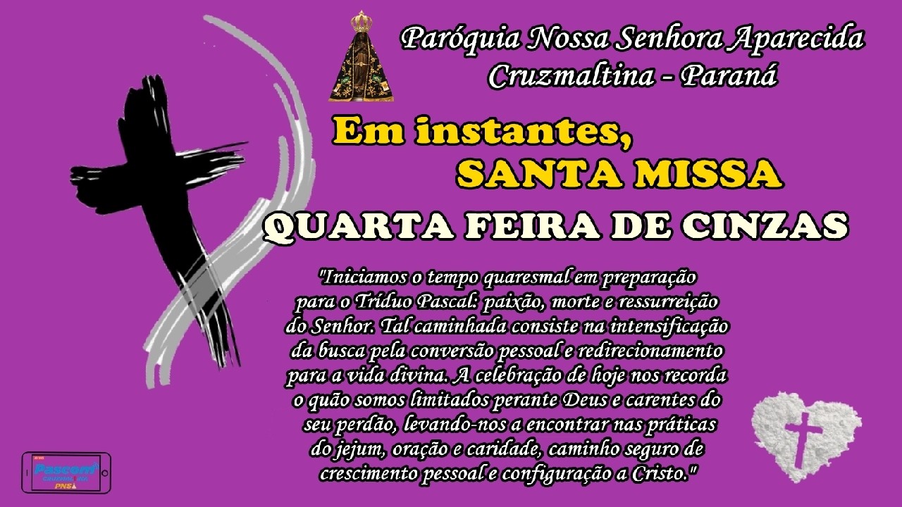 QUARTA FEIRA DE CINZAS