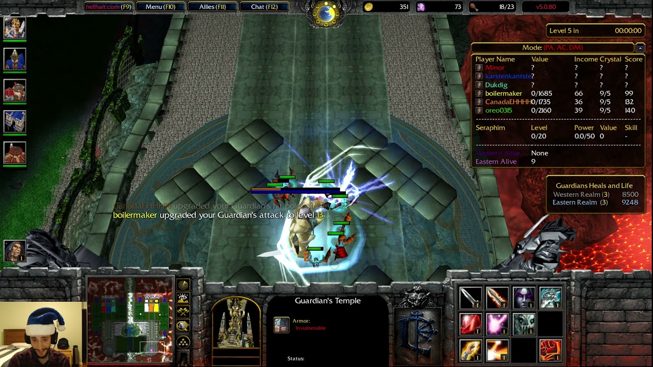 Warcraft 3 Classic: HellHalt TD Competitive 