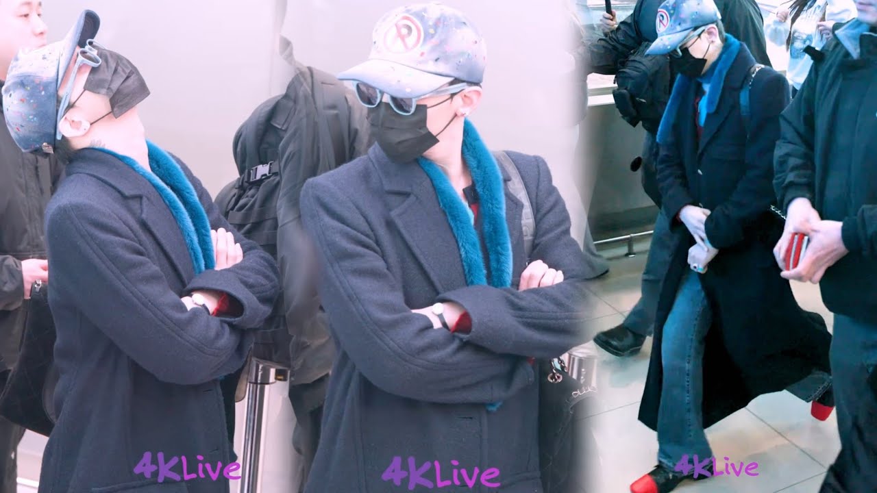 260130 GDRAGON 지디 Incheon ICN Departure to Kuala Lumpur for K-Spark in Malaysia